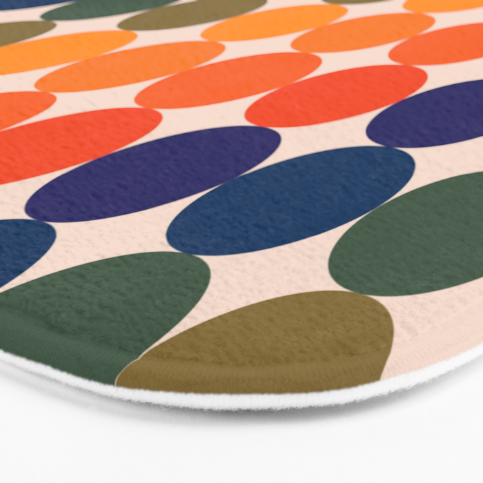 Dots - Saturated Spectrum Bath Mat Gallery Image 3