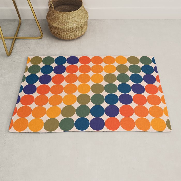 Dots - Saturated Spectrum Rug Gallery Image 1