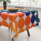 Dots - Saturated Spectrum Tablecloth Gallery Image 3