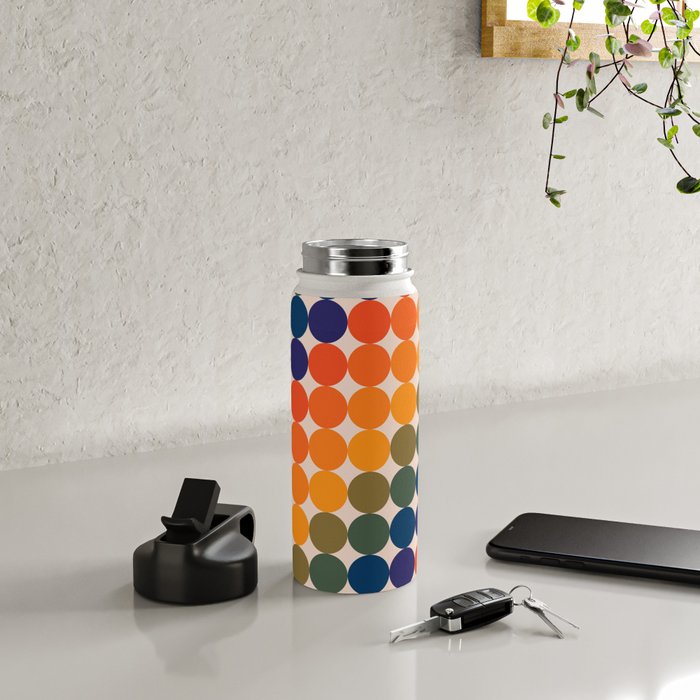 Dots - Saturated Spectrum Water Bottle Gallery Image 4