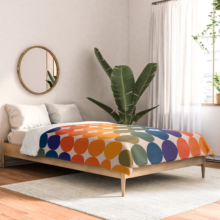 Dots - Saturated Spectrum Comforter Gallery Image 2