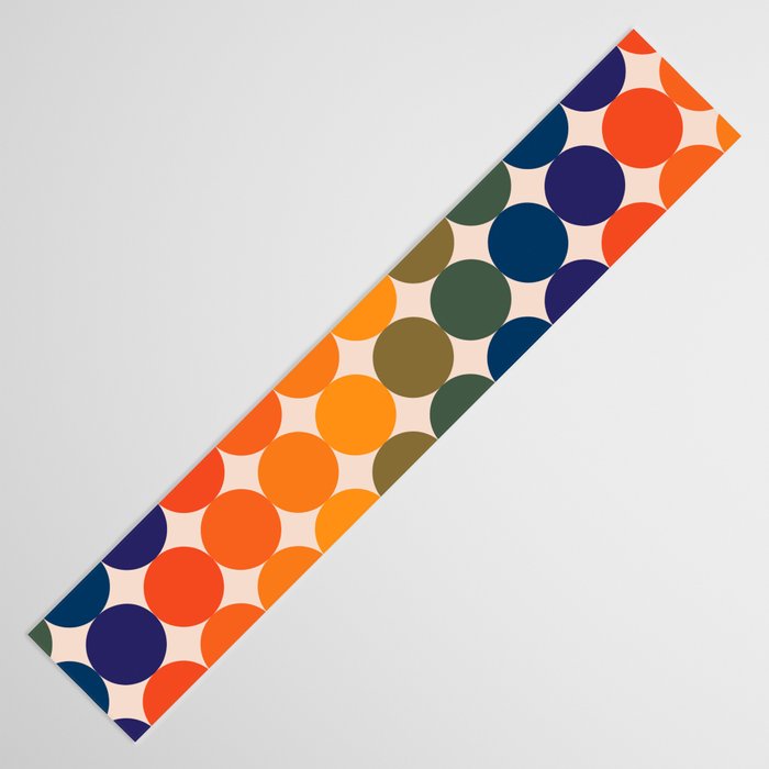 Dots - Saturated Spectrum Table Runner Gallery Image 3