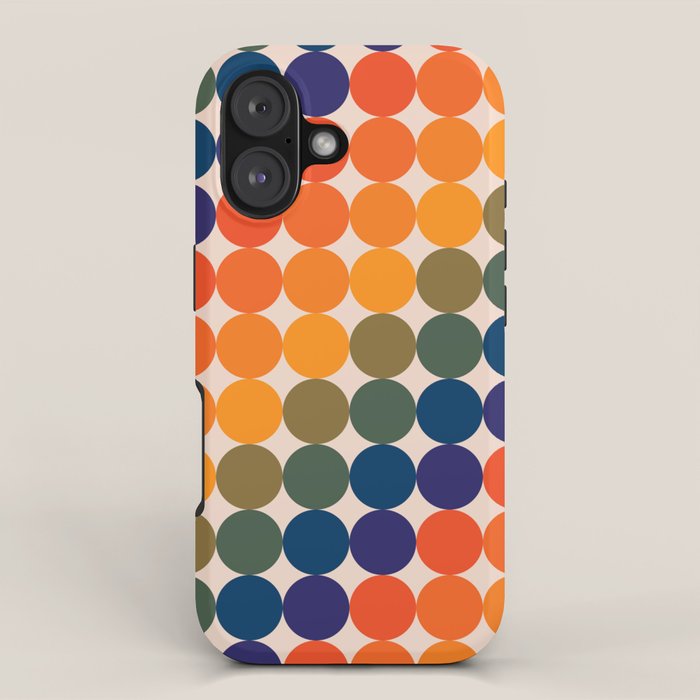 Dots - Saturated Spectrum iPhone Case Gallery Image 1