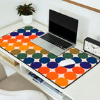 Dots - Saturated Spectrum Desk Mat Gallery Image 2