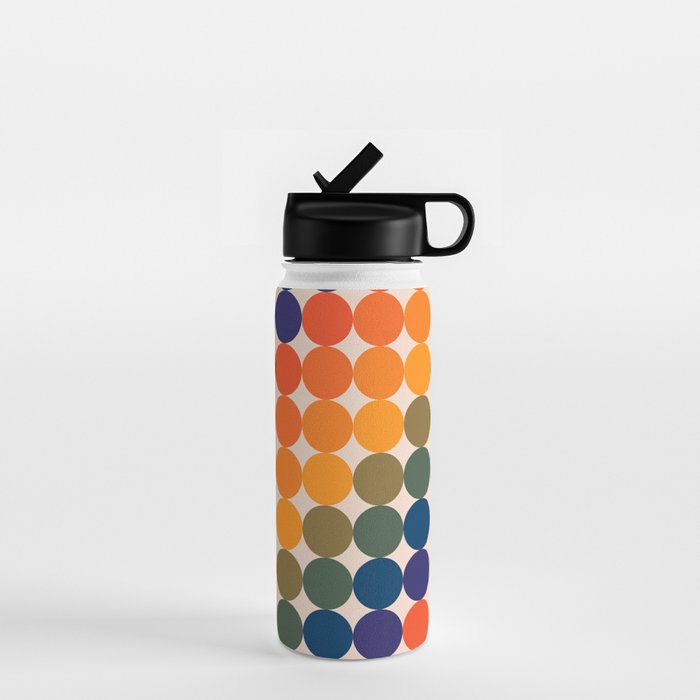 Dots - Saturated Spectrum Water Bottle Gallery Image 1