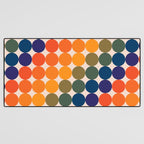 Dots - Saturated Spectrum Desk Mat Gallery Image 3