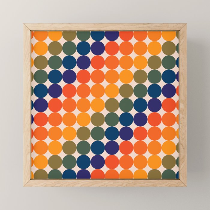 Dots - Saturated Spectrum Mini Art Print Gallery Image 1