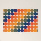 Dots - Saturated Spectrum Welcome Mat Gallery Image 1