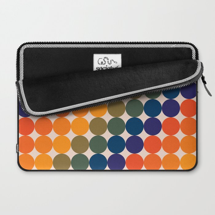 Dots - Saturated Spectrum Laptop Sleeve Gallery Image 2
