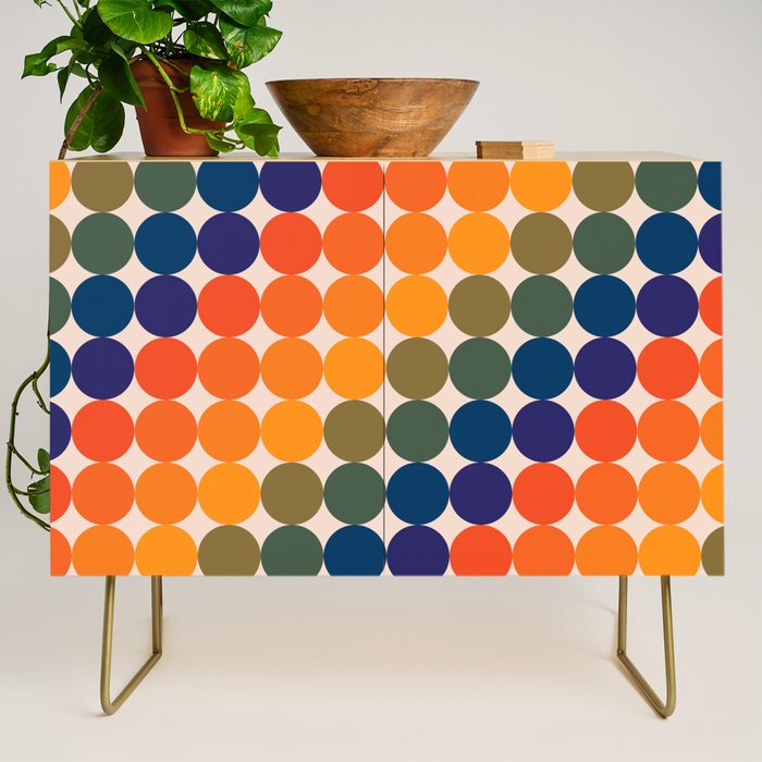 Dots - Saturated Spectrum Credenza Gallery Image 1