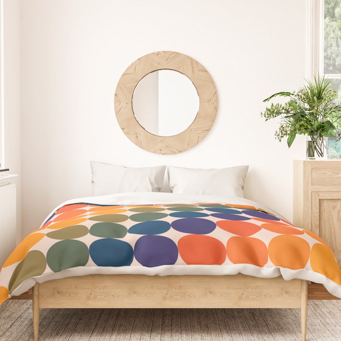 Dots - Saturated Spectrum Duvet Cover Gallery Image 3