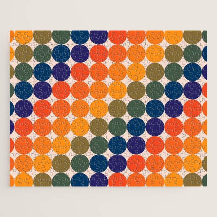 Dots - Saturated Spectrum Jigsaw Puzzle Gallery Image 1