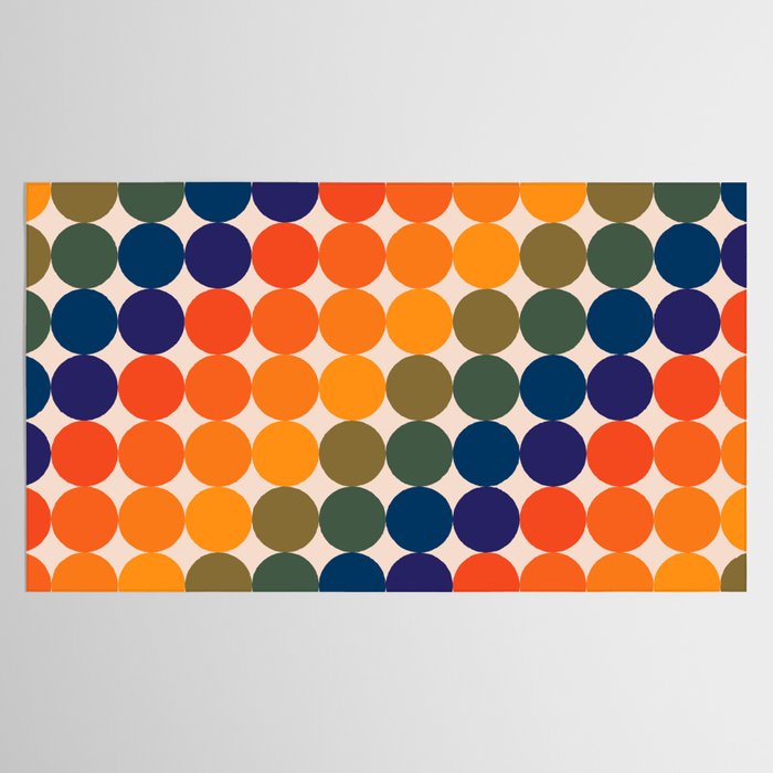 Dots - Saturated Spectrum Tablecloth Gallery Image 2