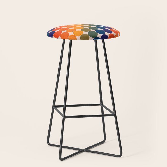 Dots - Saturated Spectrum Stool Gallery Image 1