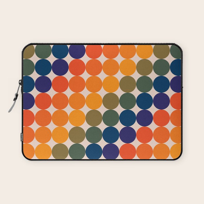 Dots - Saturated Spectrum Laptop Sleeve Gallery Image 1