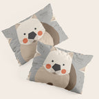 Wombat, Wildlife of Australia Pillow Sham Gallery Image 3
