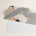 Wombat, Wildlife of Australia Wrapping Paper Gallery Image 2