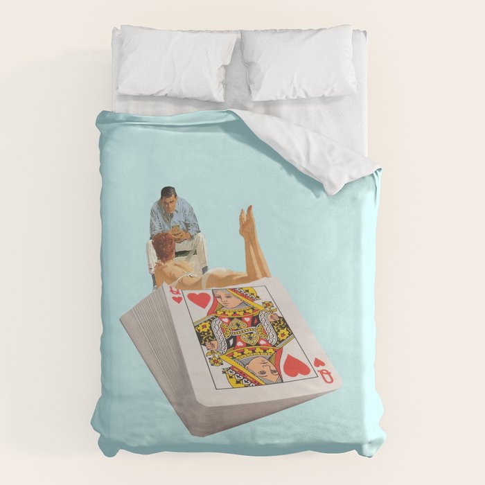queen blue Duvet Cover Gallery Image 6