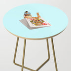queen blue Side Table Gallery Image 2
