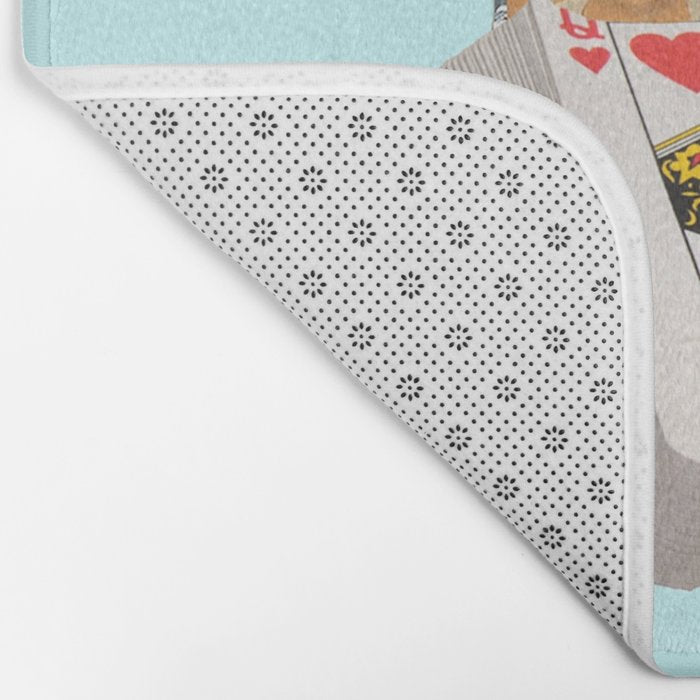 queen blue Bath Mat Gallery Image 2