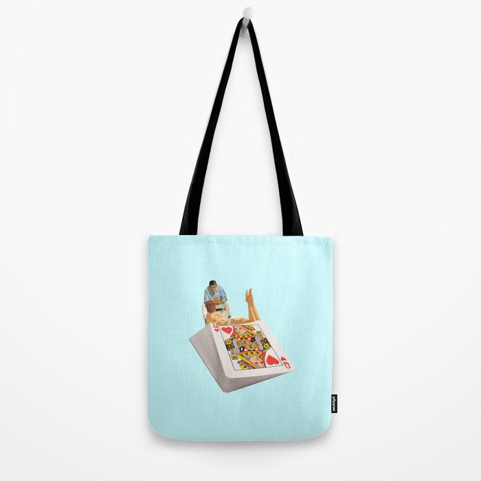 queen blue Tote Bag Gallery Image 2