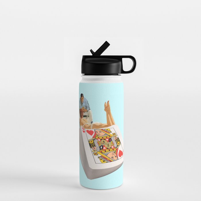 queen blue Water Bottle Gallery Image 1