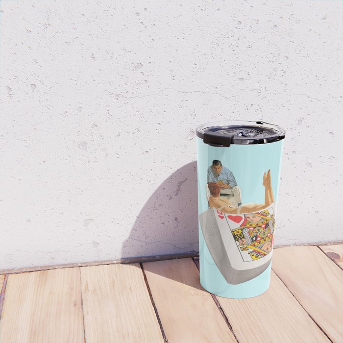 queen blue Travel Mug Gallery Image 4