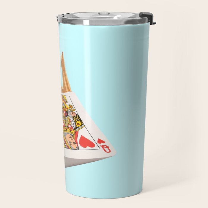 queen blue Travel Mug Gallery Image 2