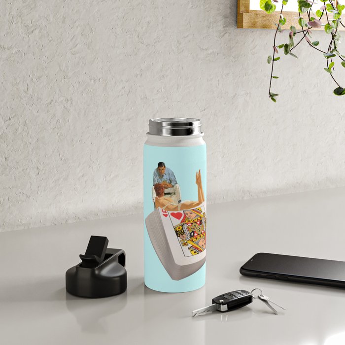 queen blue Water Bottle Gallery Image 4