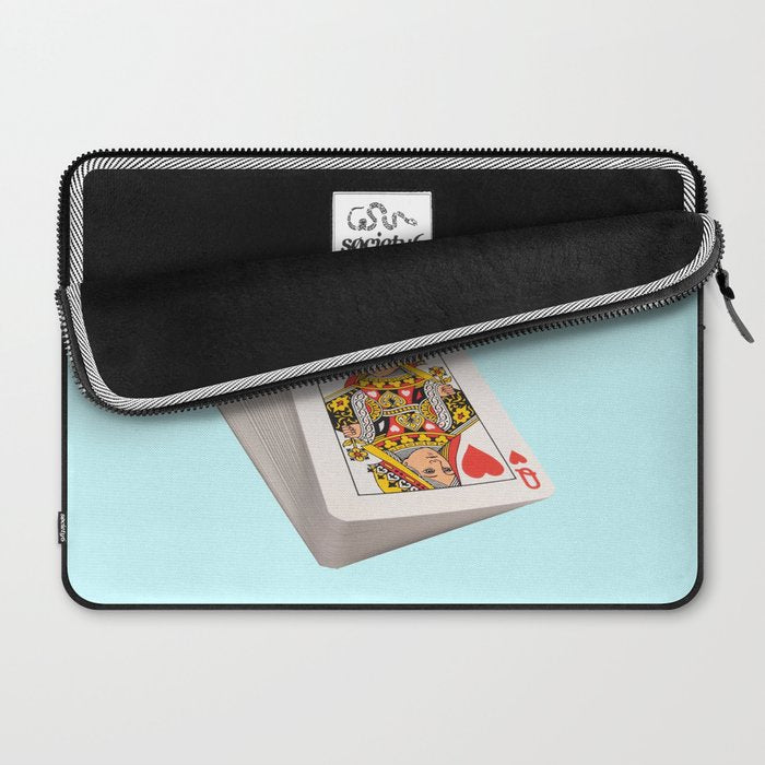 queen blue Laptop Sleeve Gallery Image 2