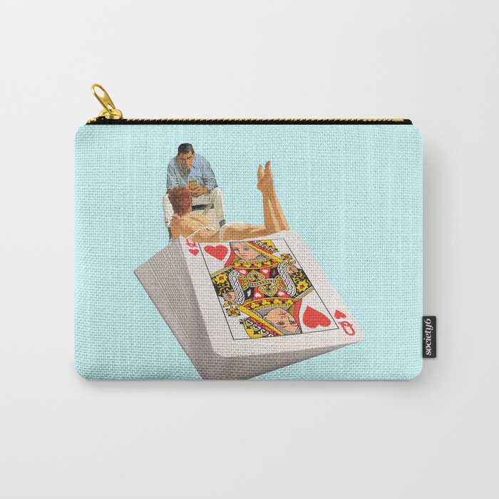 queen blue Carry All Pouch Gallery Image 1