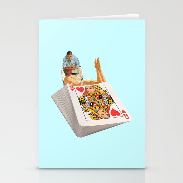 queen blue Stationery Card Gallery Image 2