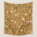 Stellar modern shapes A Wall Tapestry Gallery Image 4
