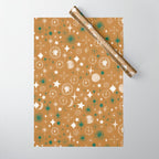 Stellar modern shapes A Wrapping Paper Gallery Image 1
