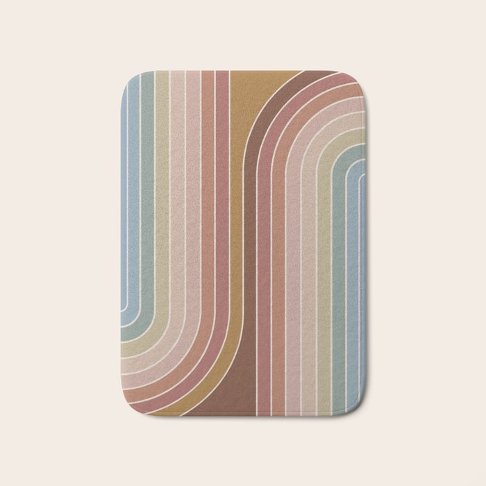 Gradient Curvature IX Bath Mat Gallery Image 1