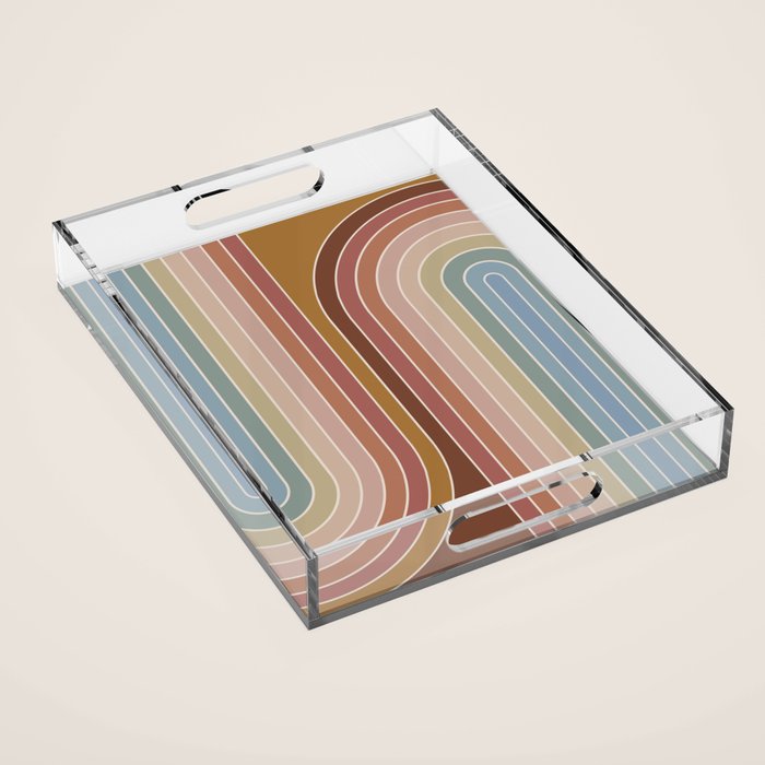 Gradient Curvature IX Acrylic Tray Gallery Image 1