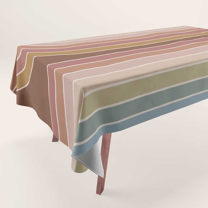 Gradient Curvature IX Tablecloth Gallery Image 1