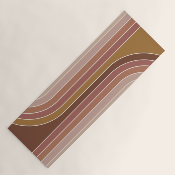 Gradient Curvature IX Yoga Mat Gallery Image 1