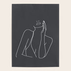 Minimal Line Art of a Woman Poster Gallery Image 4