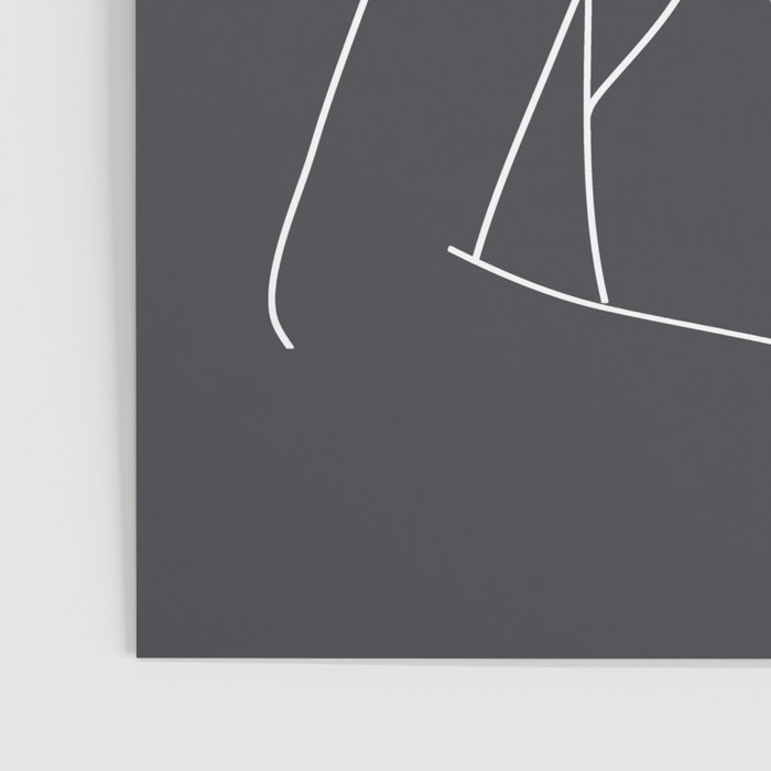 Minimal Line Art of a Woman Poster Gallery Image 3