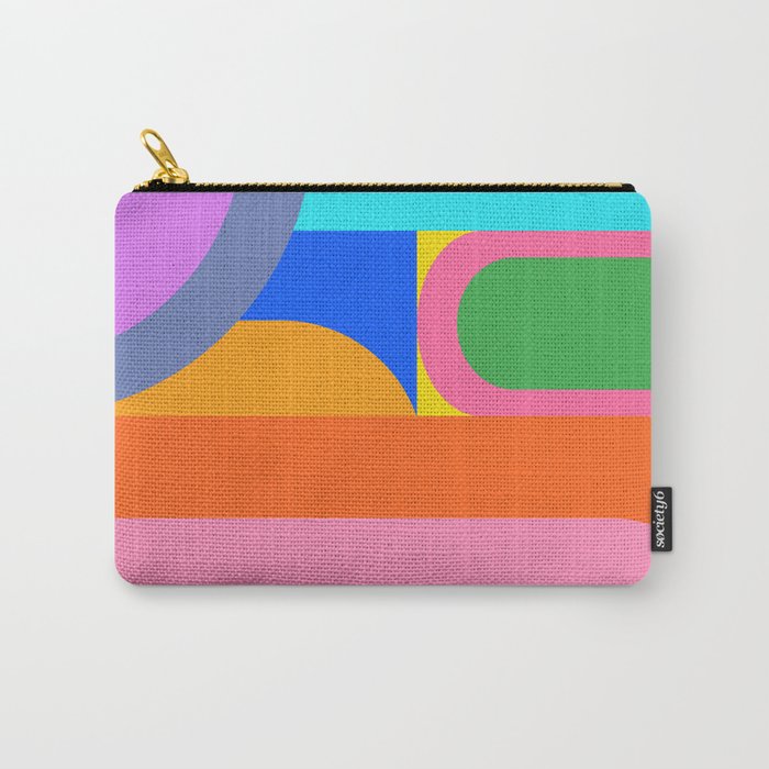 Shape and Color Study 59 Carry All Pouch Gallery Image 1