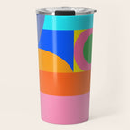 Shape and Color Study 59 Travel Mug Gallery Image 1