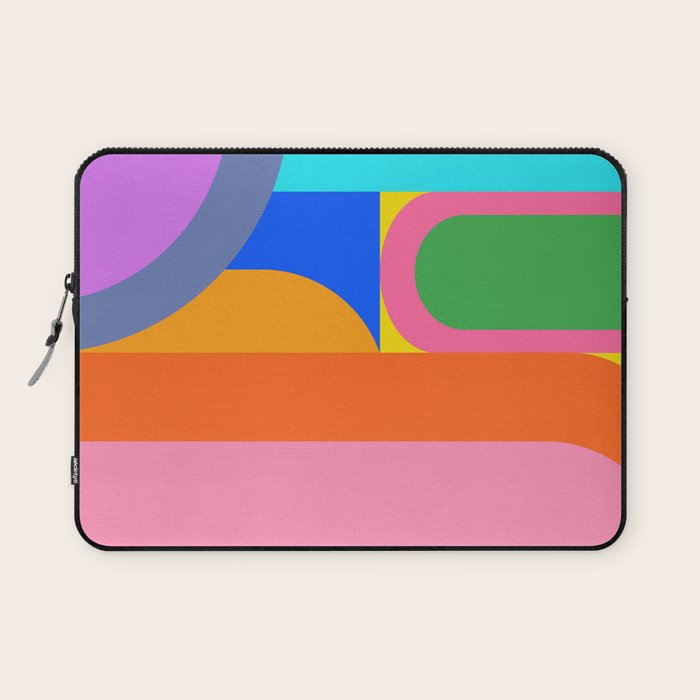 Shape and Color Study 59 Laptop Sleeve Gallery Image 1