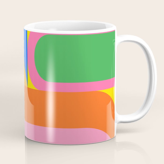 Shape and Color Study 59 Coffee Mug Gallery Image 1