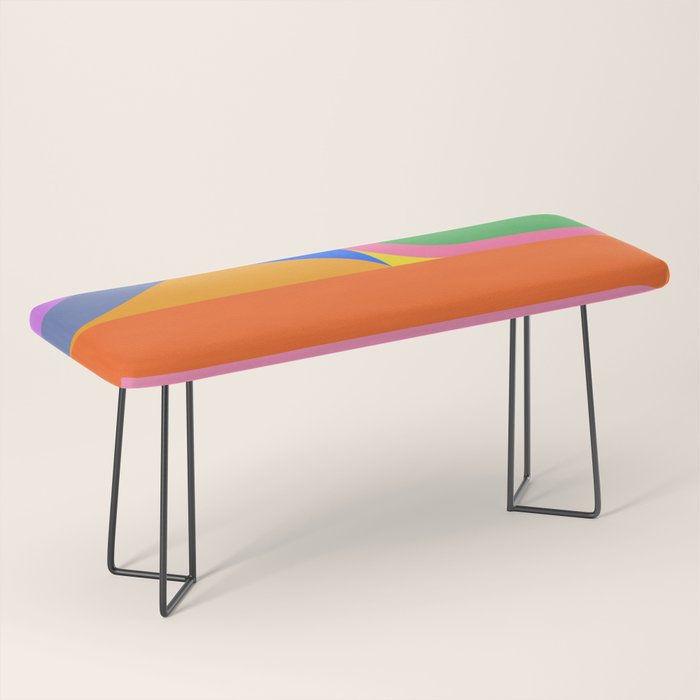 Shape and Color Study 59 Bench Gallery Image 1