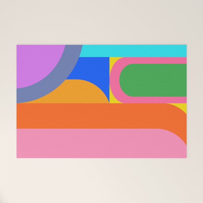 Shape and Color Study 59 Welcome Mat Gallery Image 1