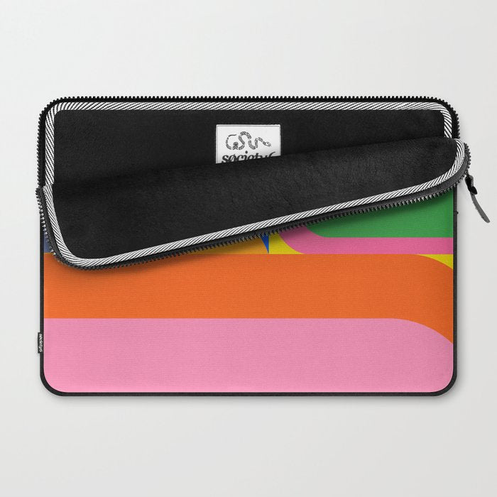 Shape and Color Study 59 Laptop Sleeve Gallery Image 2