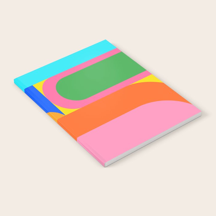 Shape and Color Study 59 Notebook Gallery Image 1
