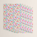 Wild Botanica Bloom - Romantic Abstract Floral Pattern Wrapping Paper Gallery Image 3