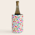 Wild Botanica Bloom - Romantic Abstract Floral Pattern Wine Chiller Gallery Image 2